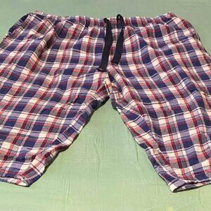 Blue, White & Red Pajama Shorts Boys Size 20